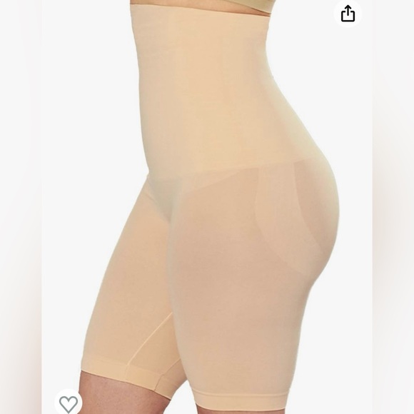 NWT -Empetua by Shapermint High Waisted Shaper Short - Nude Size XL/XXL - Picture 1 of 8